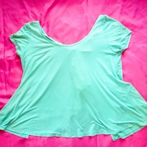 Light turquoise top